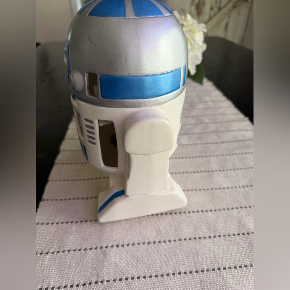 Vintage Rare Collectible R2D2 Ceramic Lamp Figurine - Picture 2 of 7